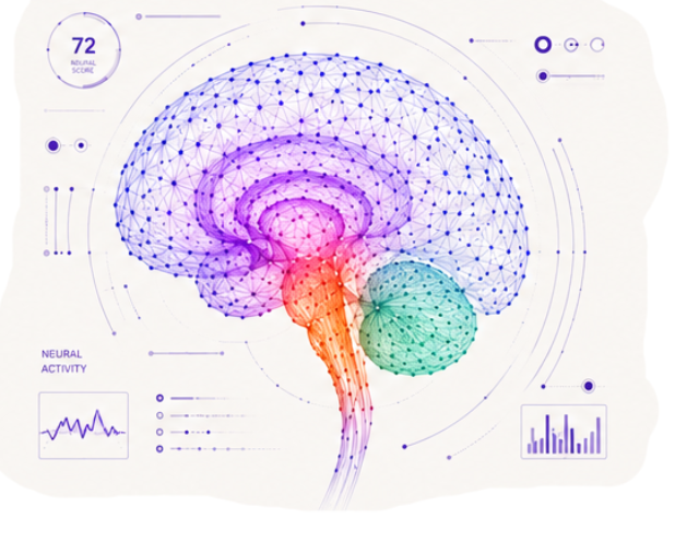 The founder, read as data